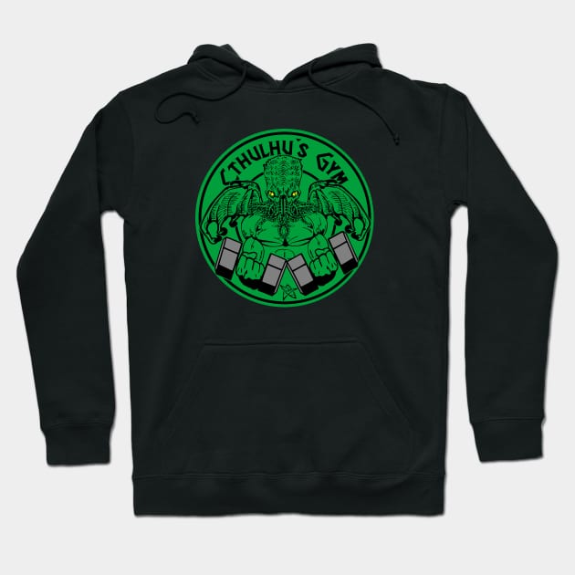 Cthulhu's Gym Hoodie by carloj1956